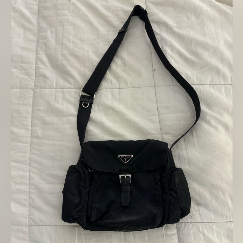 Vintage Prada Nylon Crossbody Bag